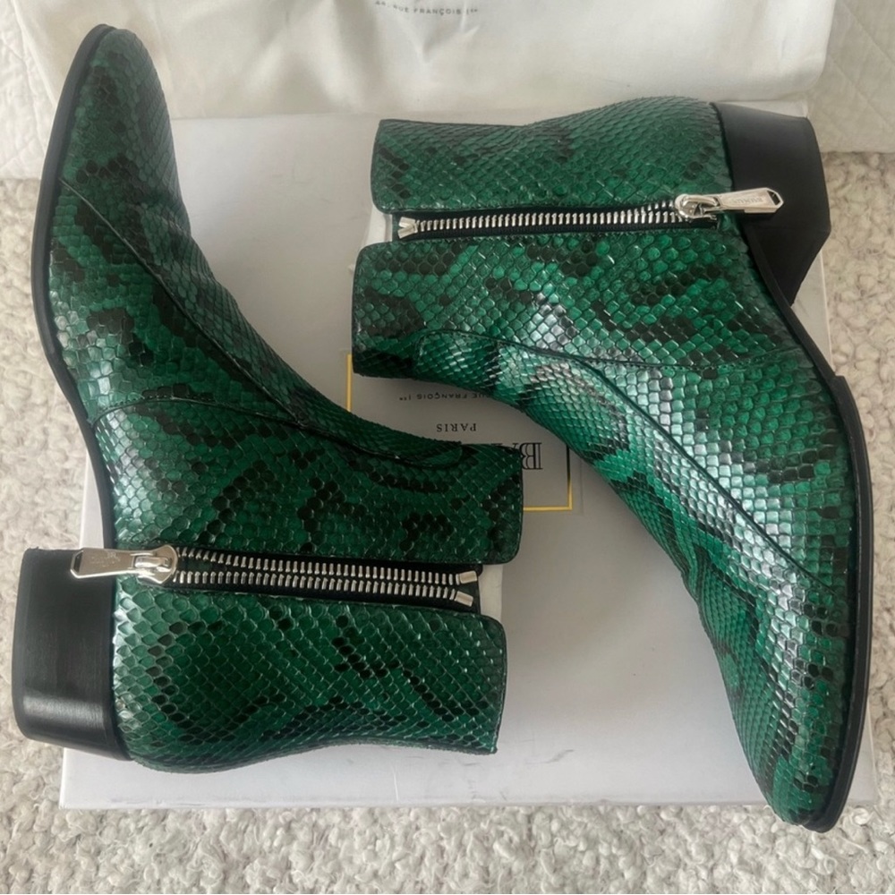 Balmain Python Boots